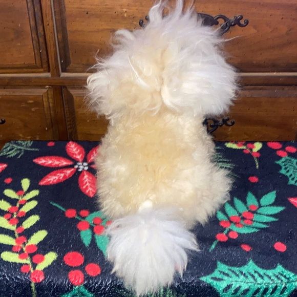 Baby alpaca fur plush lion stuffed animal heavenly soft fluffy 11 inches made Pe - Picture 4 of 6